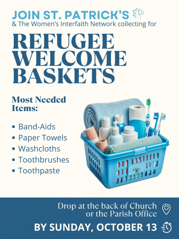 Refugee Welcome Basket Collection